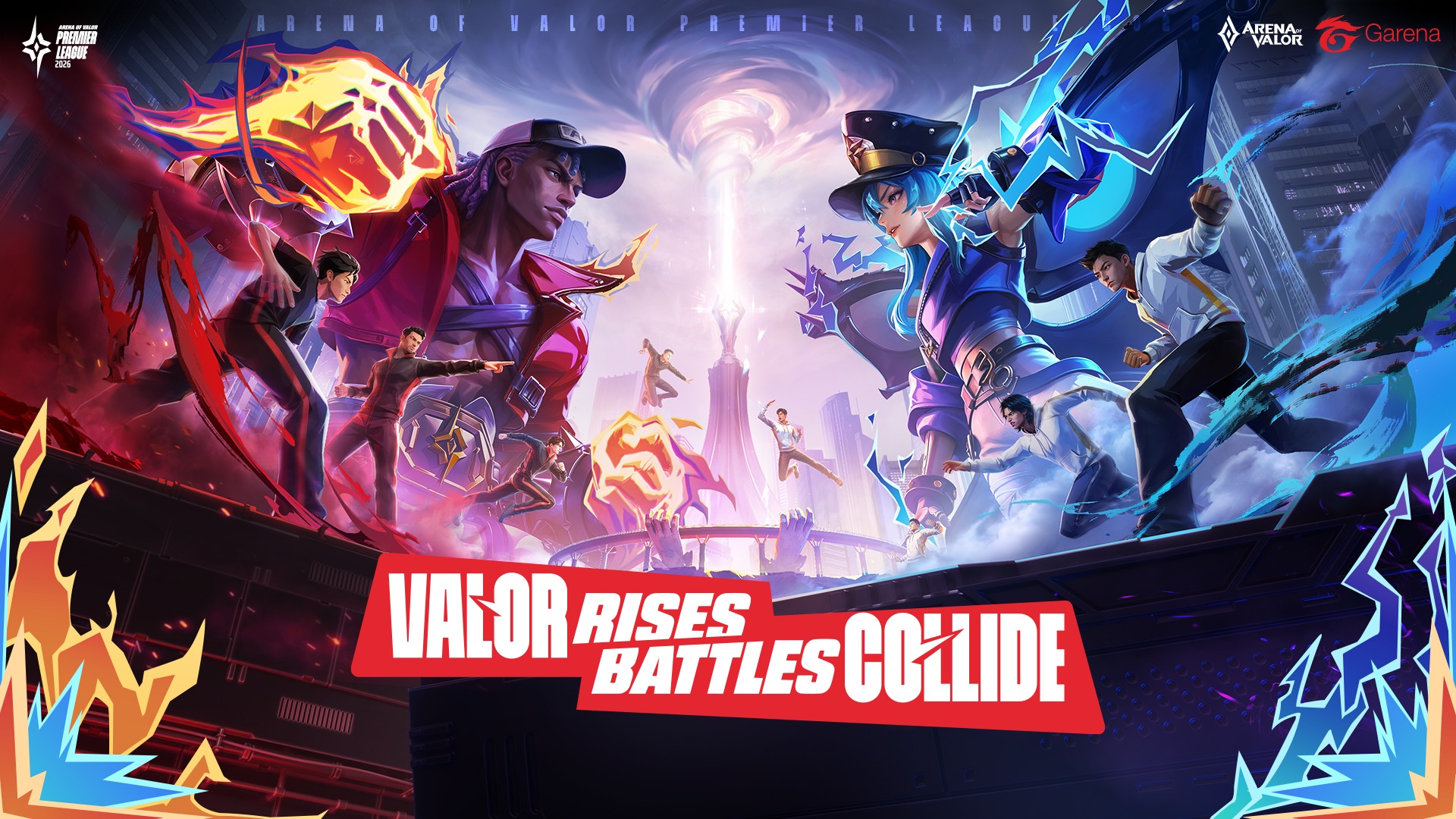 Valor Rises Battles Collid