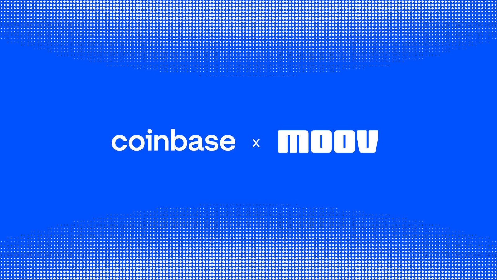 ภาพประชาสัมพันธ์ Coinbase และ Moov