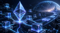 ภาพประกอบข่าวแผนพัฒนาเครือข่าย Ethereum Hegotá ถึงปี 2029 สร้างโดย MiKOThai