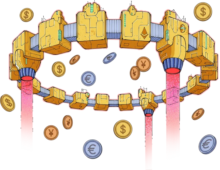 ภาพประกอบ Stablecoin บน Ethereum จากเว็บไซต์ทางการ