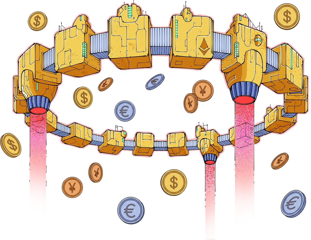 ภาพประกอบ Stablecoin จาก Ethereum.org