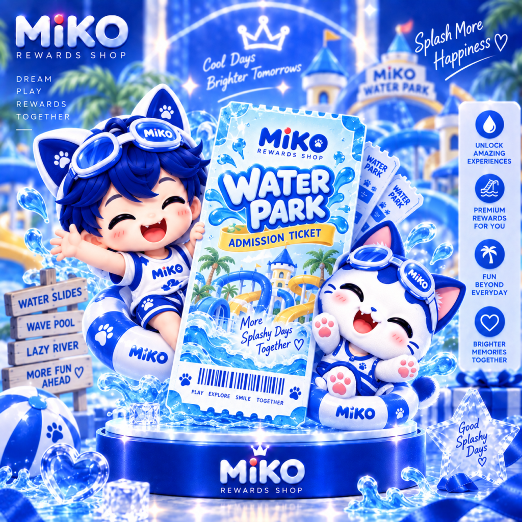 บัตรเข้าสวนน้ำ MiKO Water Park