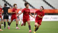 ฟุตบอลหญิงเอเชียนเกมส์ 2026 รอบก่อนรองชนะเลิศ จีนพบเวียดนาม ภาพ AFC วันที่ 25 กันยายน 2569