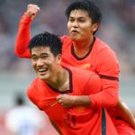ภาพการแข่งขันฟุตบอลชายเอเชียนเกมส์ 2026 จีน พบ ไทย รอบก่อนรองชนะเลิศ จาก AFC