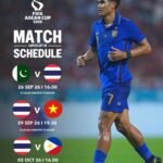 ภาพประชาสัมพันธ์โปรแกรมทีมชาติไทยใน FIFA ASEAN CUP 2026