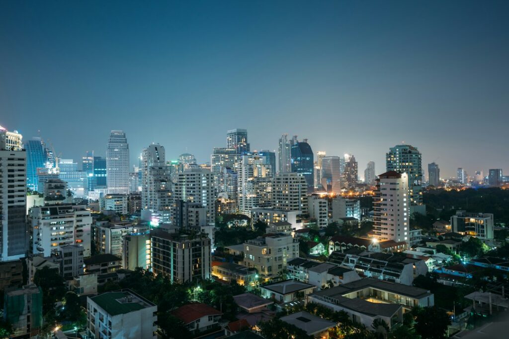 Bangkok skyline