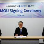 สื่อประชาสัมพันธ์ความร่วมมือ SBJ Bank LINE NEXT และ JPYC