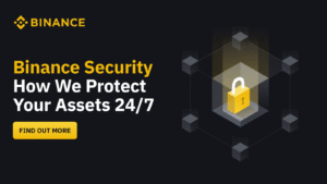 กราฟิก Binance Security จากบทความบริษัทปี 2023