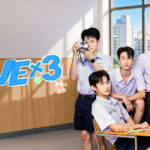 ภาพประชาสัมพันธ์ LOVEx3 จากหน้าซีรีส์ทางการ