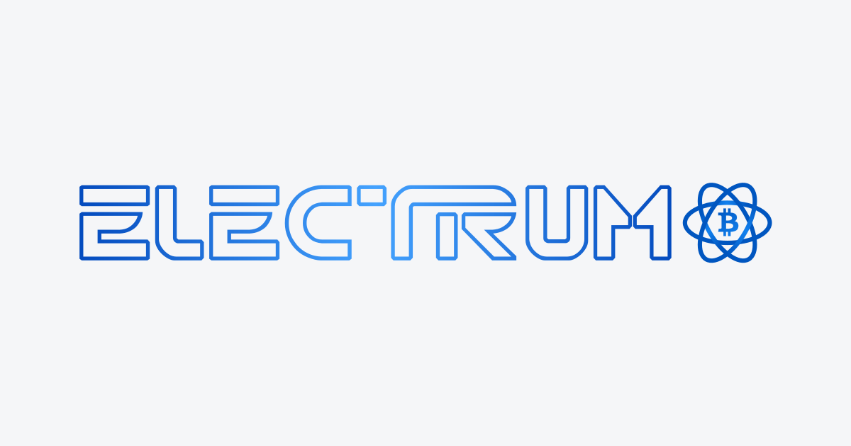ภาพประชาสัมพันธ์กระเป๋า Bitcoin Electrum จากเว็บไซต์โครงการ