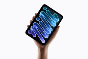 iPad mini รุ่น A20 Pro ในภาพประชาสัมพันธ์ของ Apple