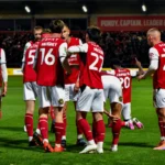 ภาพการแข่งขัน Fleetwood Town พบ Arsenal วันที่ 27 ตุลาคม 2026
