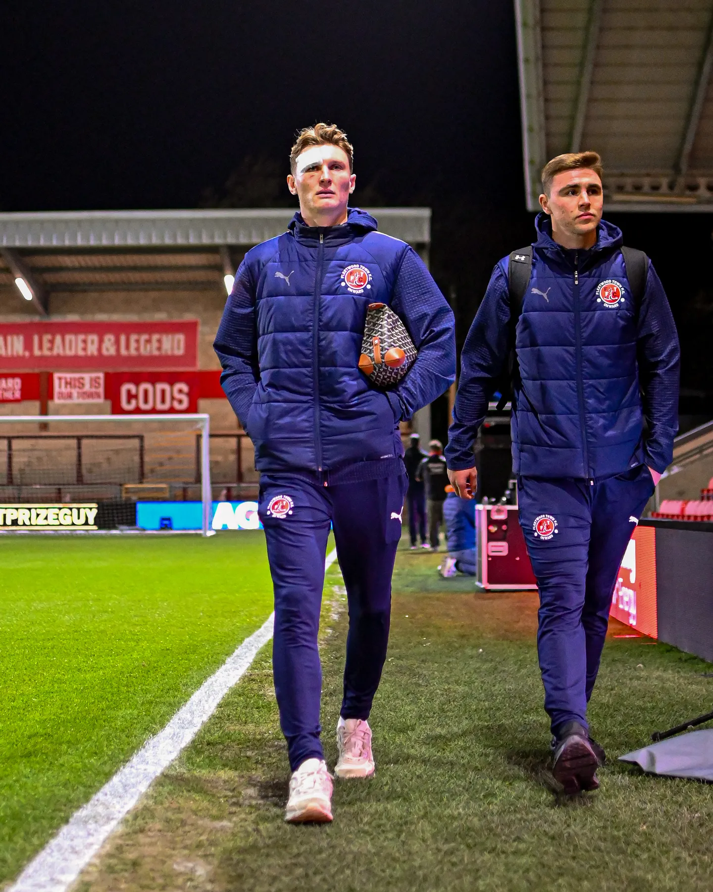 ภาพจากแกลเลอรีสโมสร Fleetwood เกมพบ Arsenal รอบสี่