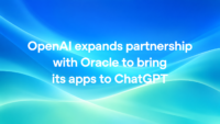 กราฟิกความร่วมมือ OpenAI และ Oracle จาก OpenAI