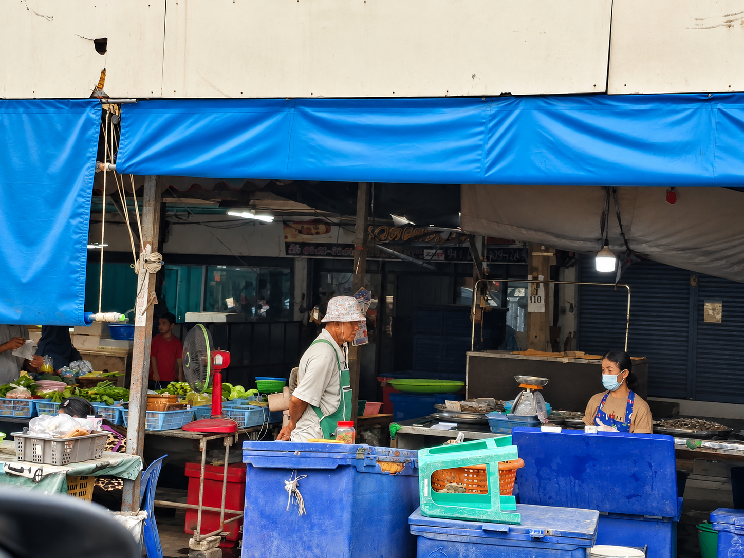 Bangkok travel story: market
