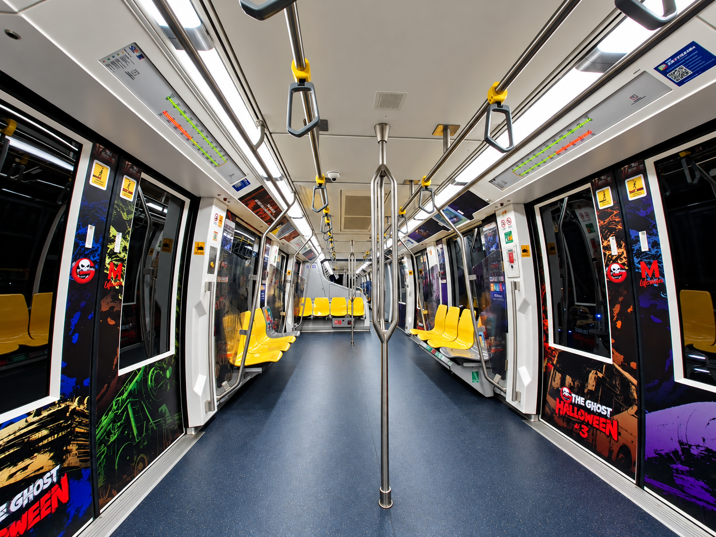 Bangkok travel story: train interior