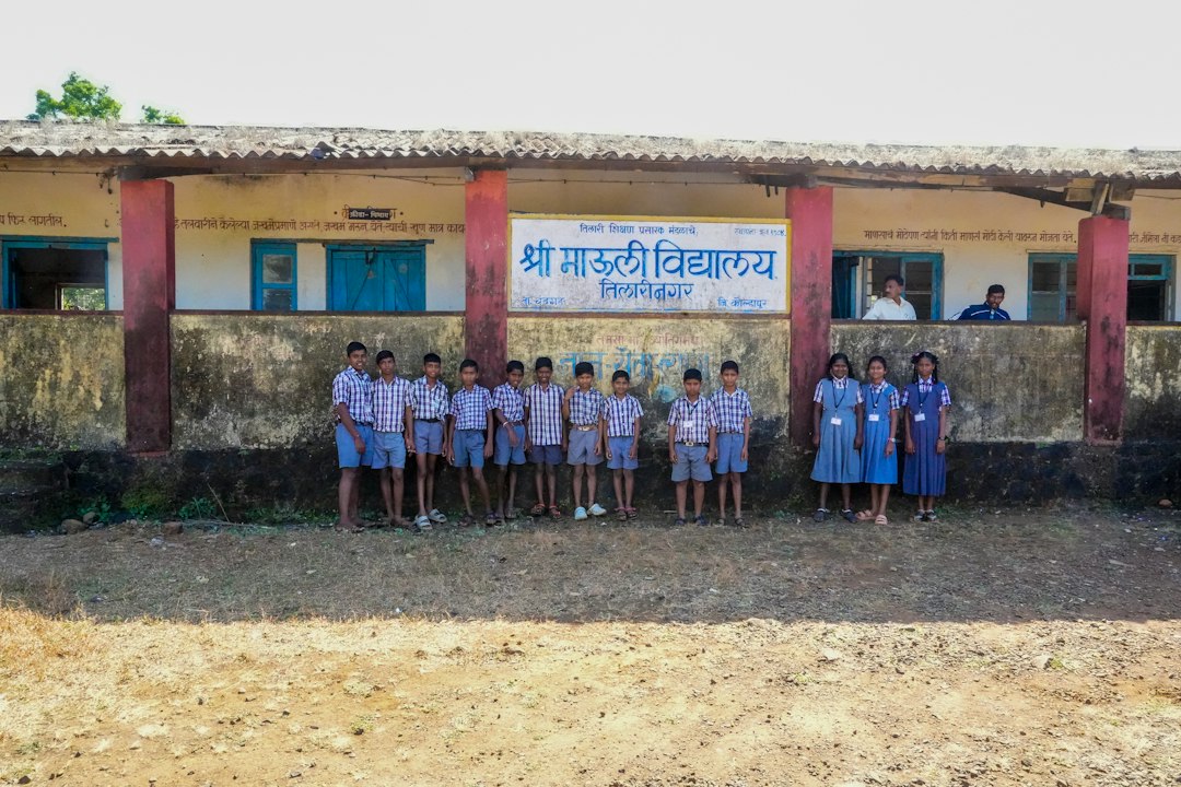school boys friendship campus