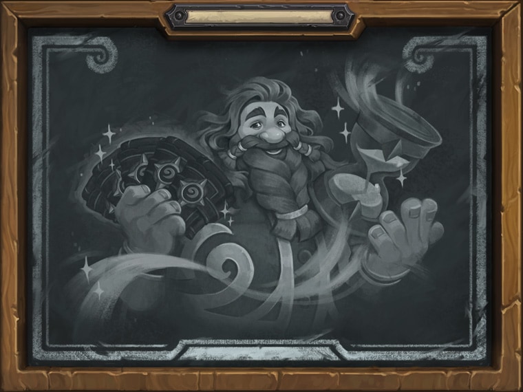 กราฟิกกิจกรรม Pre-Release Tavern Brawl ของ Hearthstone