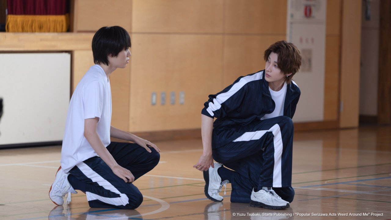 ภาพนิ่งจากตอนแรกของ Popular Serizawa ใช้ทบทวนจุดเริ่มต้นเรื่อง