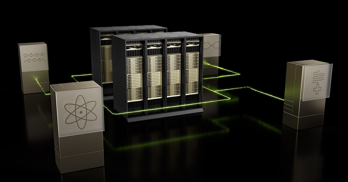 ภาพประกอบทางการศูนย์วิจัยควอนตัม NVAQC ของ NVIDIA