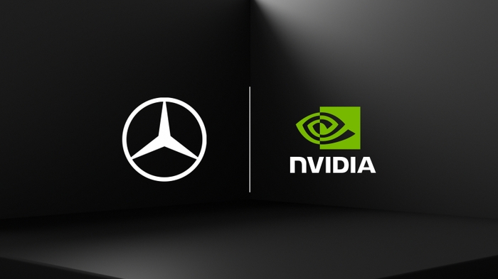 ภาพประชาสัมพันธ์ความร่วมมือ Mercedes-Benz กับ NVIDIA วันที่ 16 ตุลาคม 2026