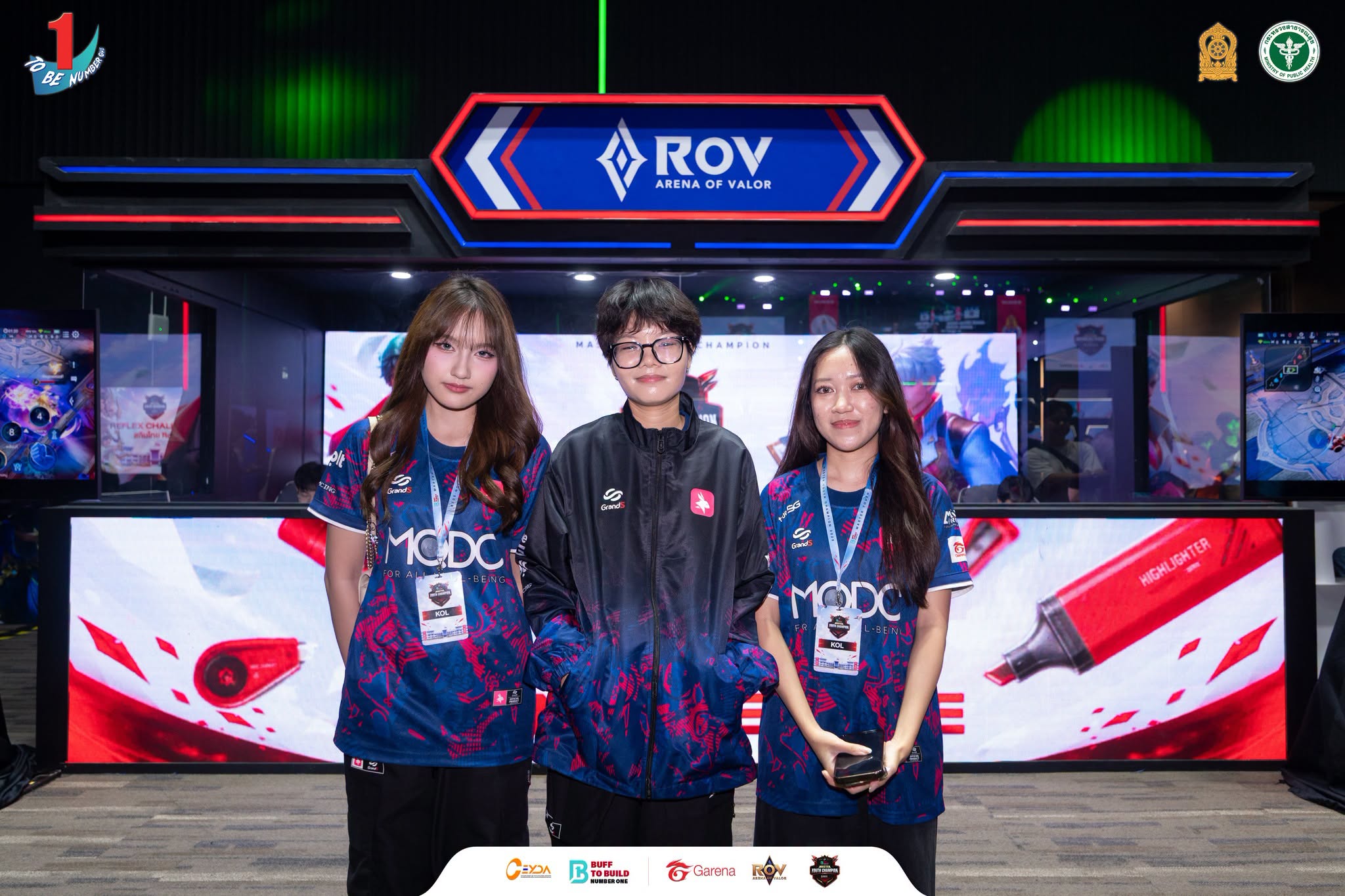 ผู้ชมร่วมเชียร์การแข่งขัน RoV Master Youth Champion 2026